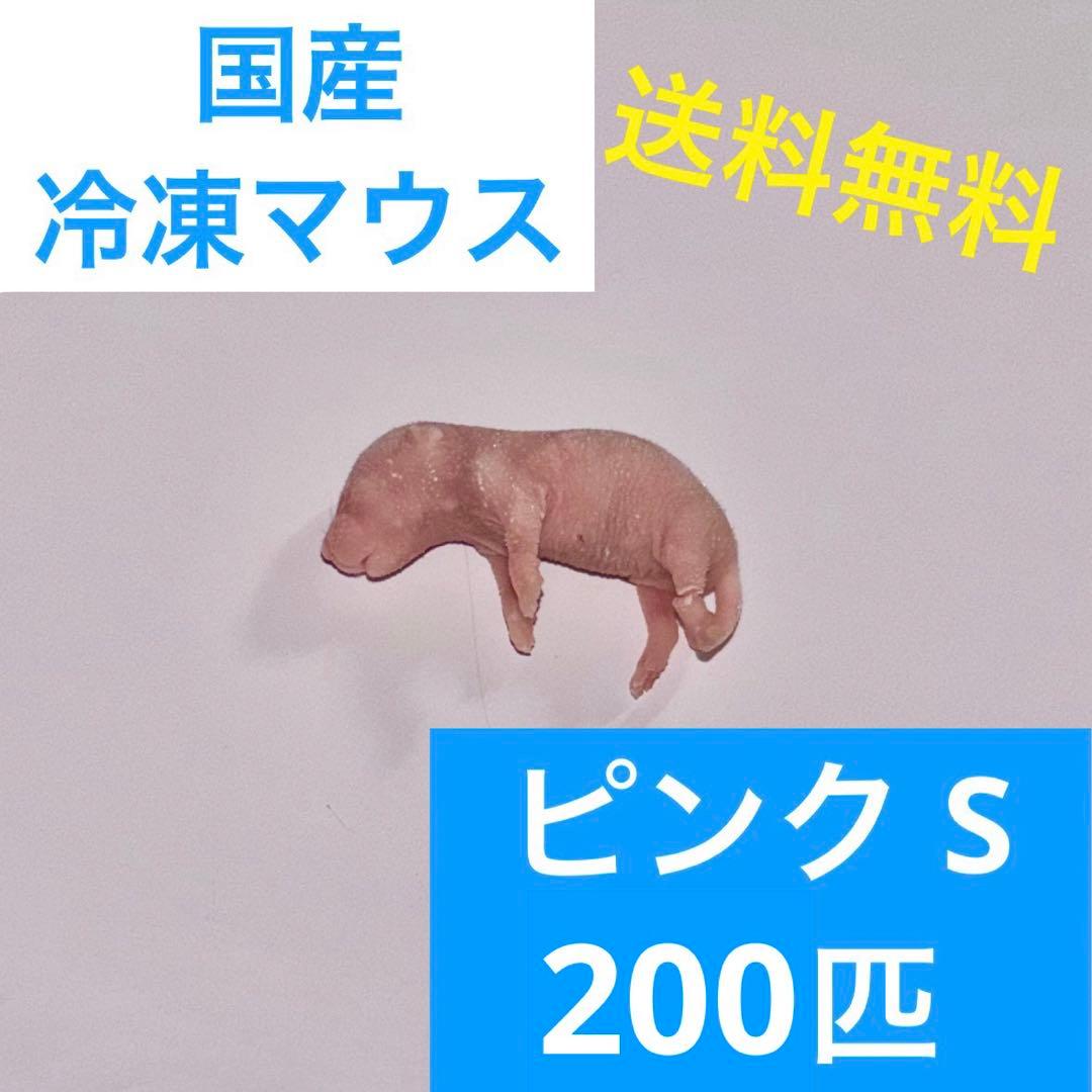 Y333　冷凍ピンクマウスS 200匹セット