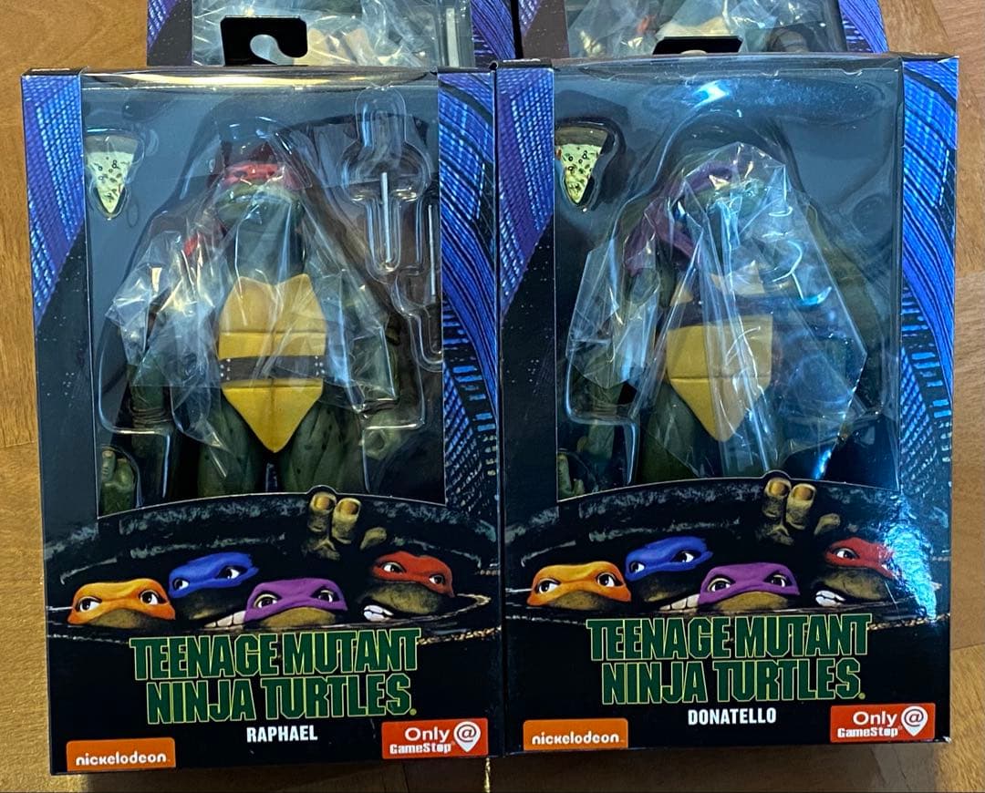 ネカ　NECA ミュータントニンジャタートルズ アクションフィギュア　4体