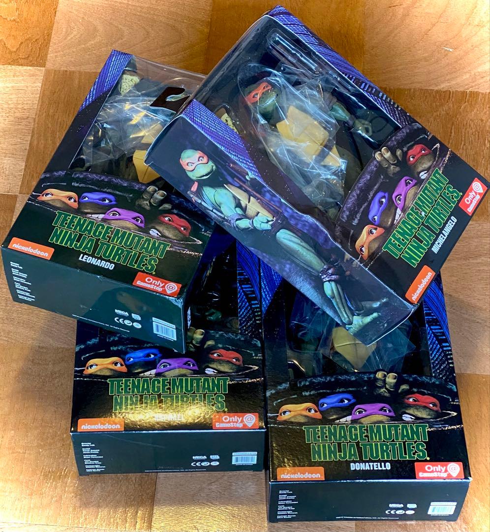 ネカ　NECA ミュータントニンジャタートルズ アクションフィギュア　4体