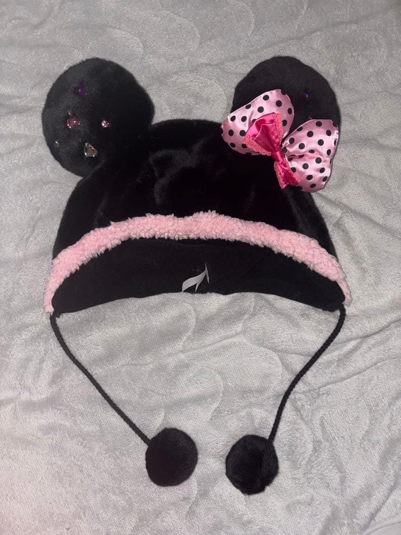 ディズニー 黒 ファンキャップ