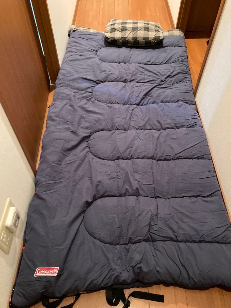 Coleman 寝袋 ネイビー 2個セット