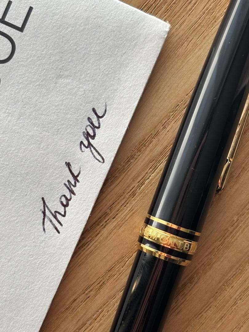 Montblank マイスターシュテュック ゴールドコーティング ボールペン