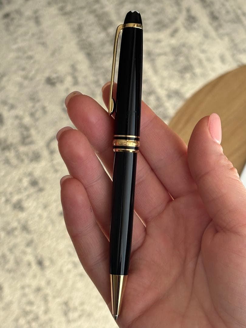 Montblank マイスターシュテュック ゴールドコーティング ボールペン