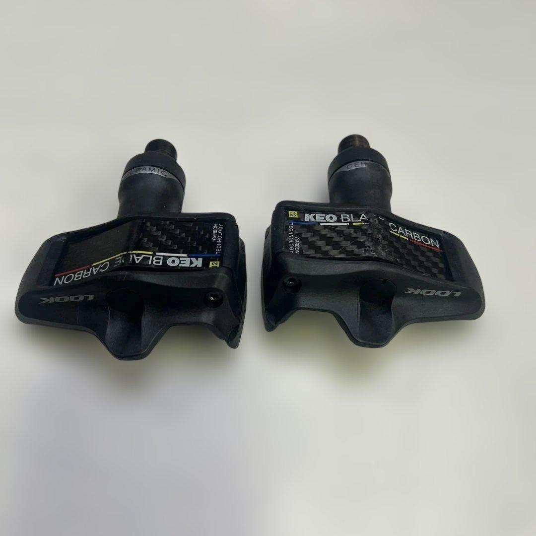 6021程度良好 ルックKEO BLADE CARBON CERAMIC ペダル
