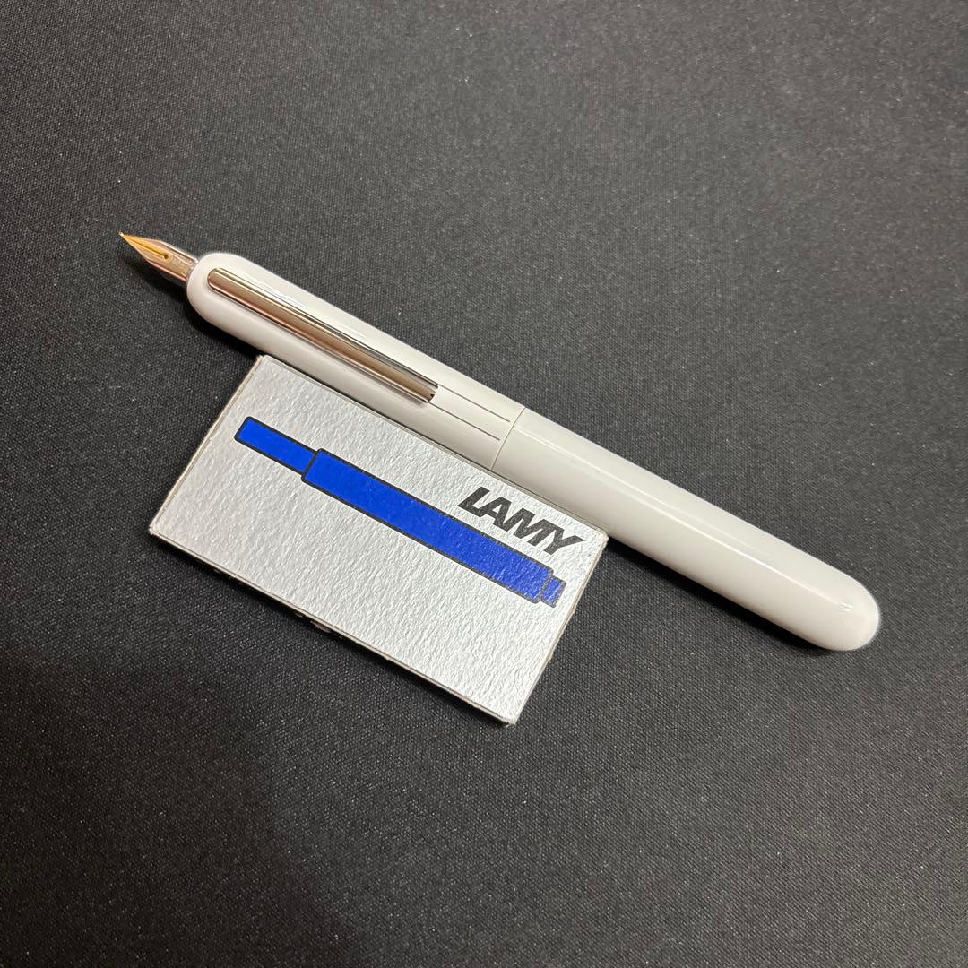 LAMY Dialog 3 極細 万年筆 ホワイト