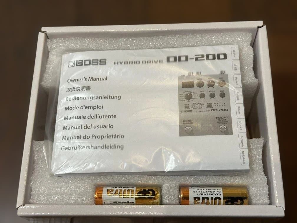 値下室内試奏のみ BOSS OD-200 ハイブリッドドライブ