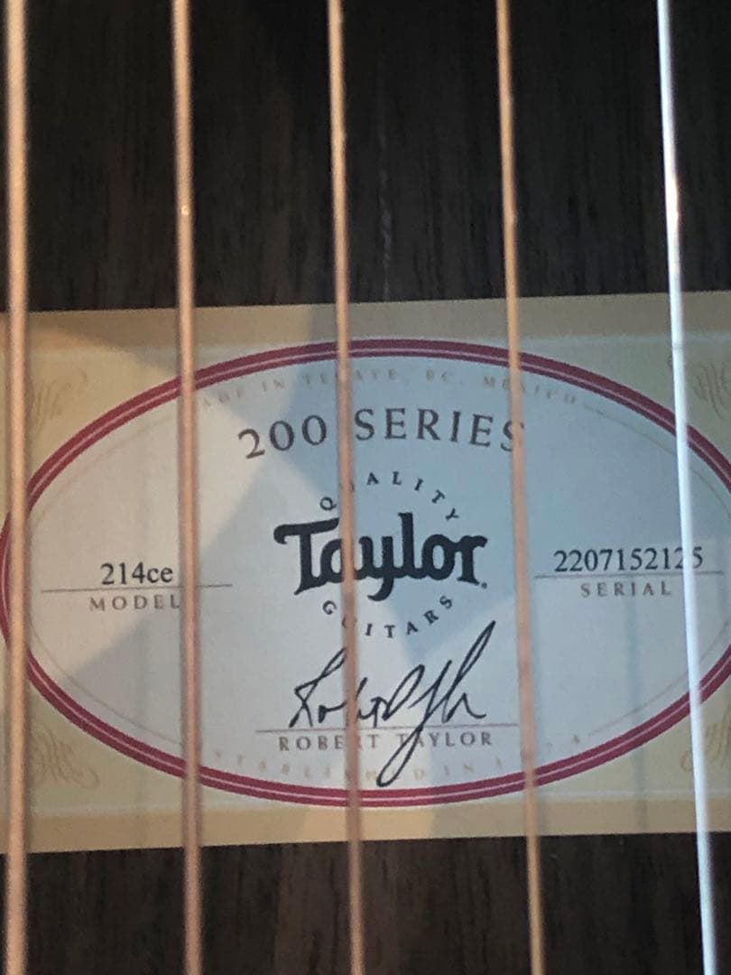 ギター　Taylor 214CE アコースティックギター