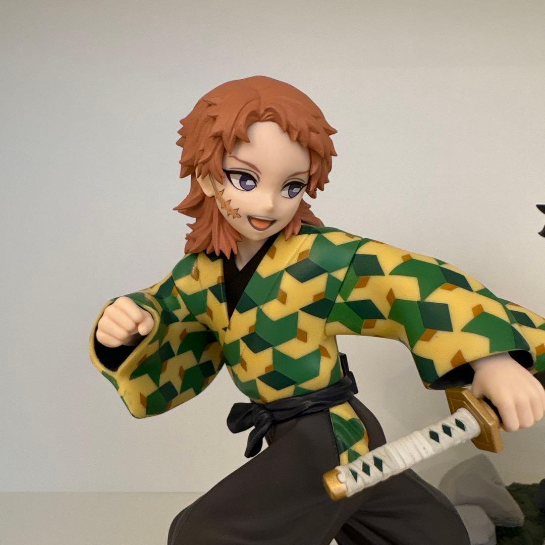 鬼滅の刃　XrossLinkフィギュア　幼少期　義勇　錆兎