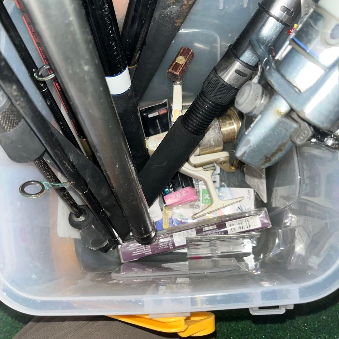 釣具 まとめ売り｜釣り竿 リール タックルボックス セット｜