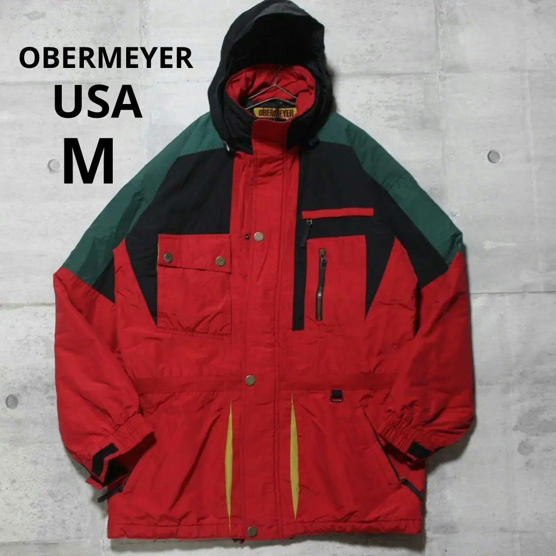 【美品 極暖 中綿入】高撥水 ロング丈【M】OBERMEYER スノージャケット