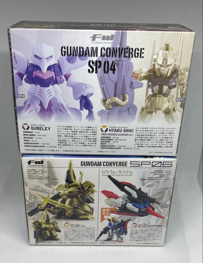 GUNDAM CONVERGE SP 04 & SP 06 2体セット
