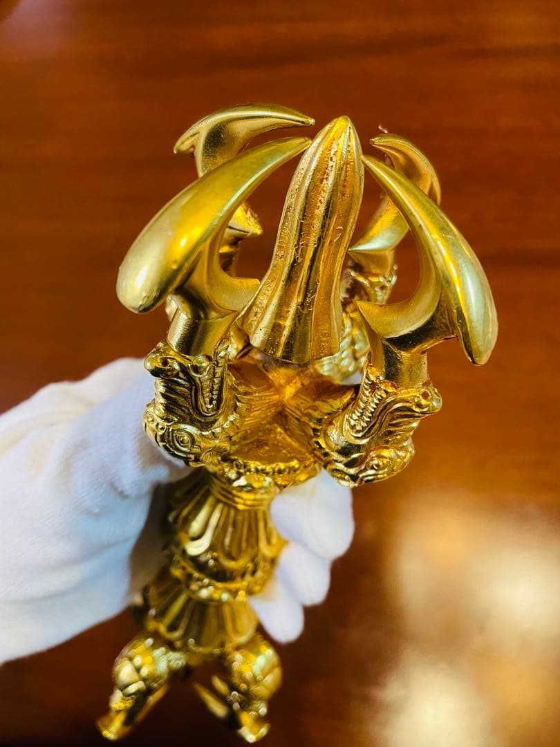 新品 未使用 法具 24金張 五鈷杵 ヴァジュラ 希少特大 サイズ約23㎝　29