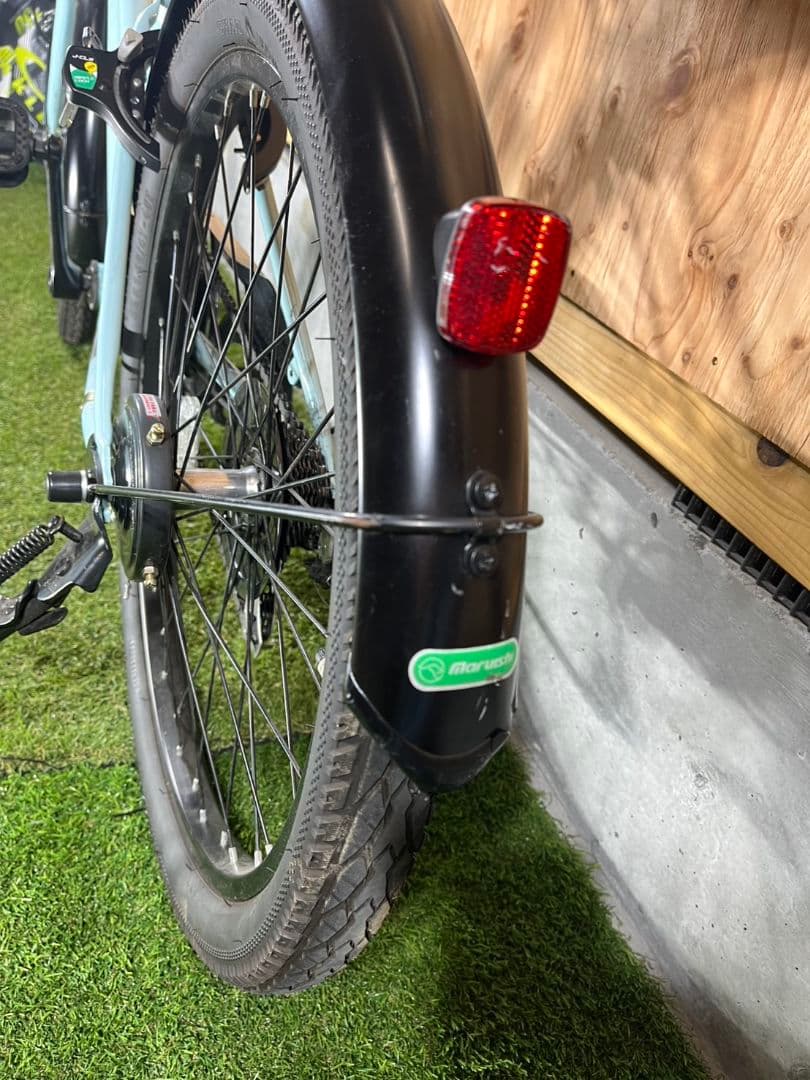 お引き取り限定 マルイシ グラウス 22インチ 外装6段ギア オートライト仕様