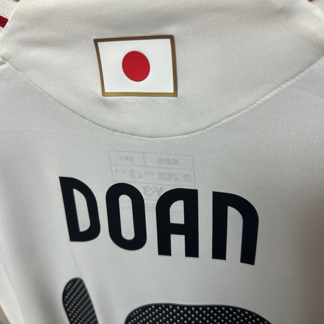 〈完売人気品〉日本代表　堂安律長袖オーセンティックユニフォーム　アウェイ　堂安律