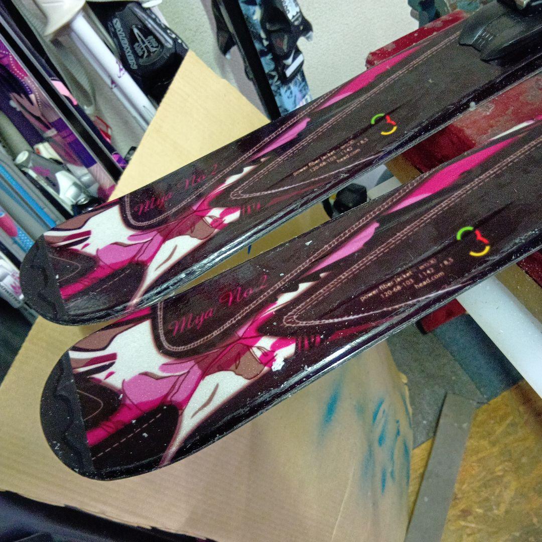 メンテナス済 142cmHEAD.靴25cm ストック付