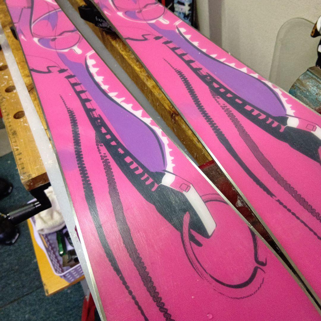 メンテナス済 142cmHEAD.靴25cm ストック付