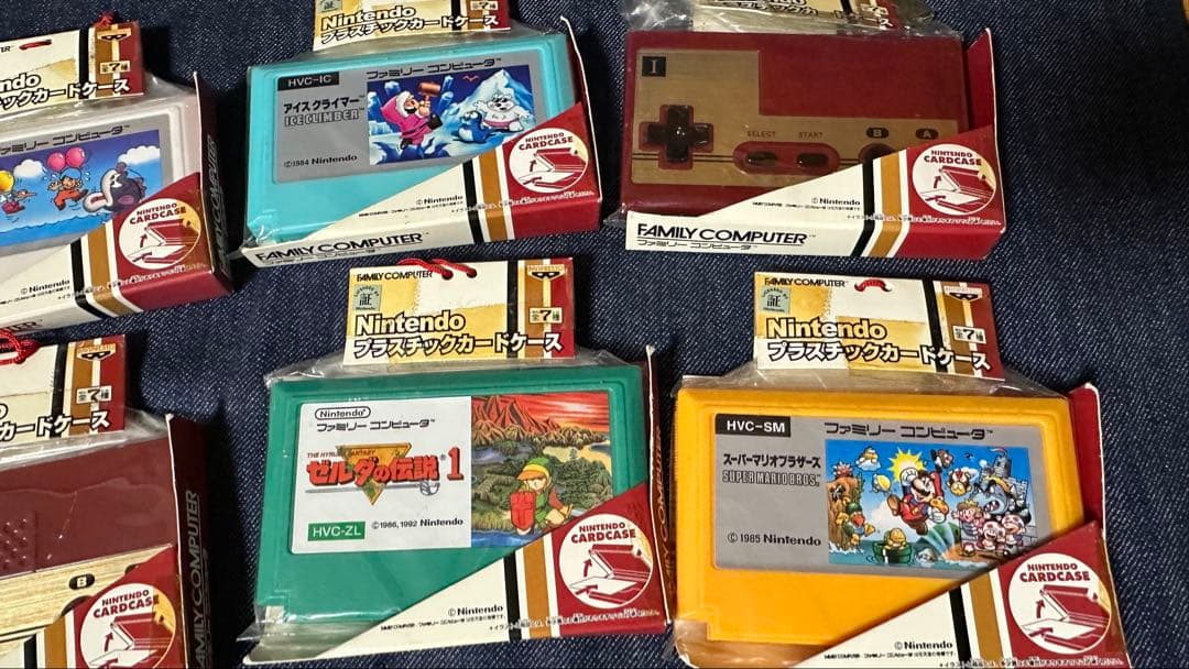 希少 Nintendo プラスチックカードケース　激レア　6種セット