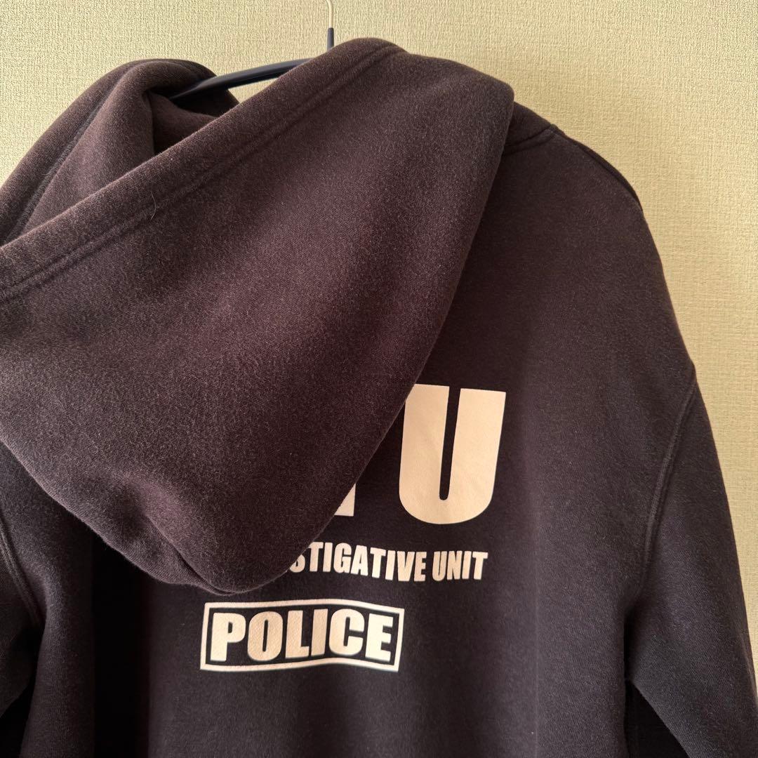 MIU ジップアップパーカー 「MIU404」 Lサイズ