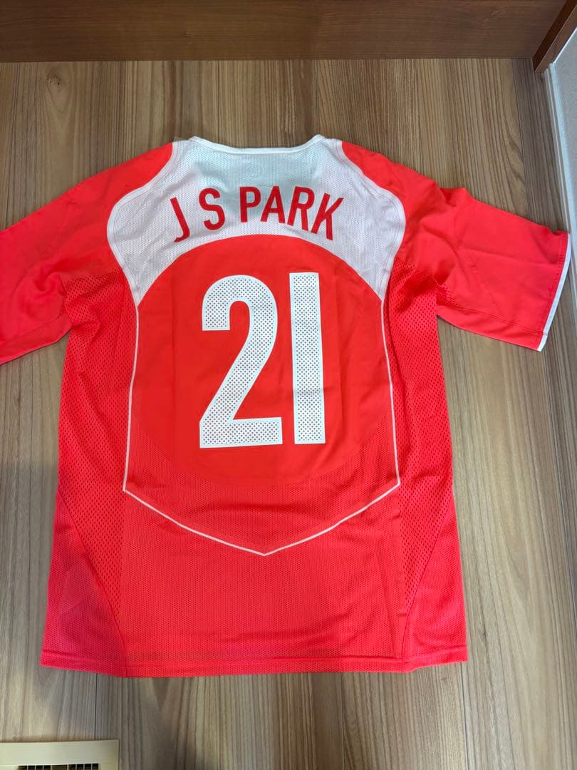 Nike サッカーユニフォーム J S PARK 21 パクチソン　朴智星