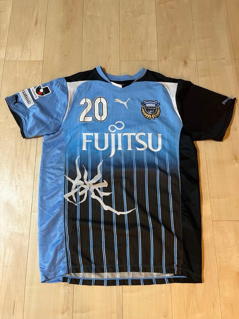元川崎フロンターレ稲本潤一選手着用ユニフォーム