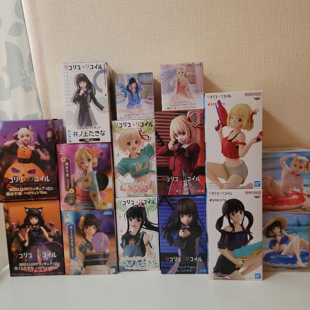 リコリス・リコイル フィギュア15体セット