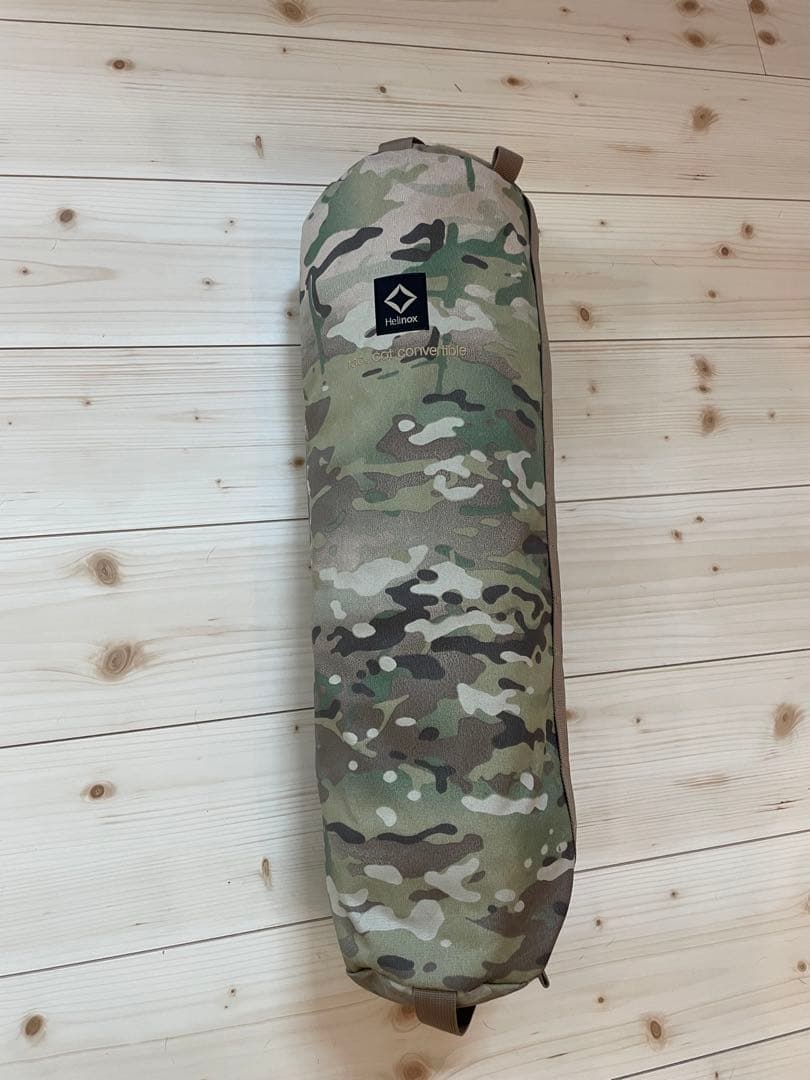 最終値下げHelinox タクティカルコットコンバーチブル マルチカモレッグ付き