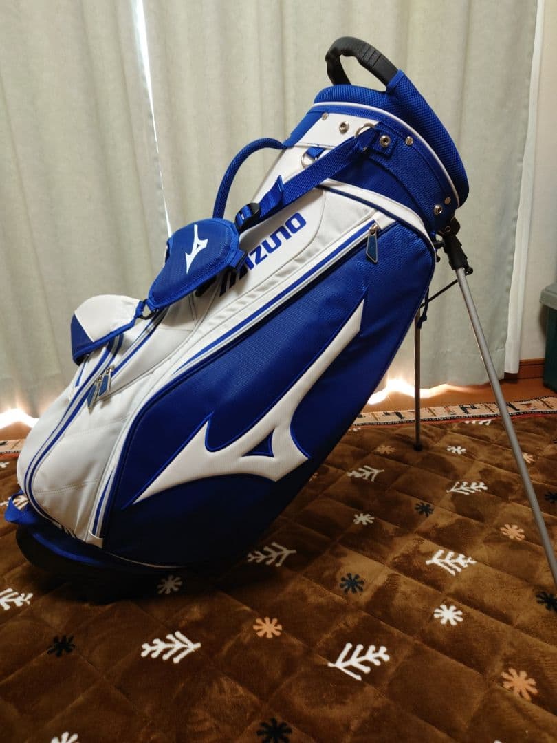 青*物様 ★ミズノ　MIZUNO　スタンド　キャディバッグ★