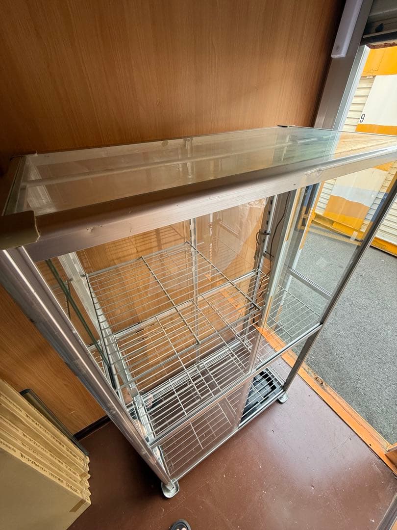 ガラス温室　FHB-1508S サーモ+専用換気扇付き