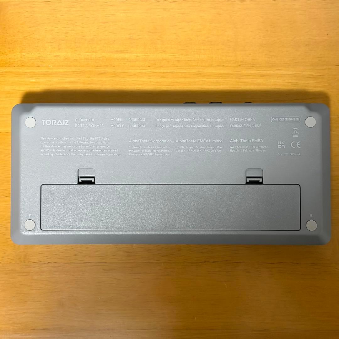 AlphaTheta Chordcat 8トラック グルーヴボックス