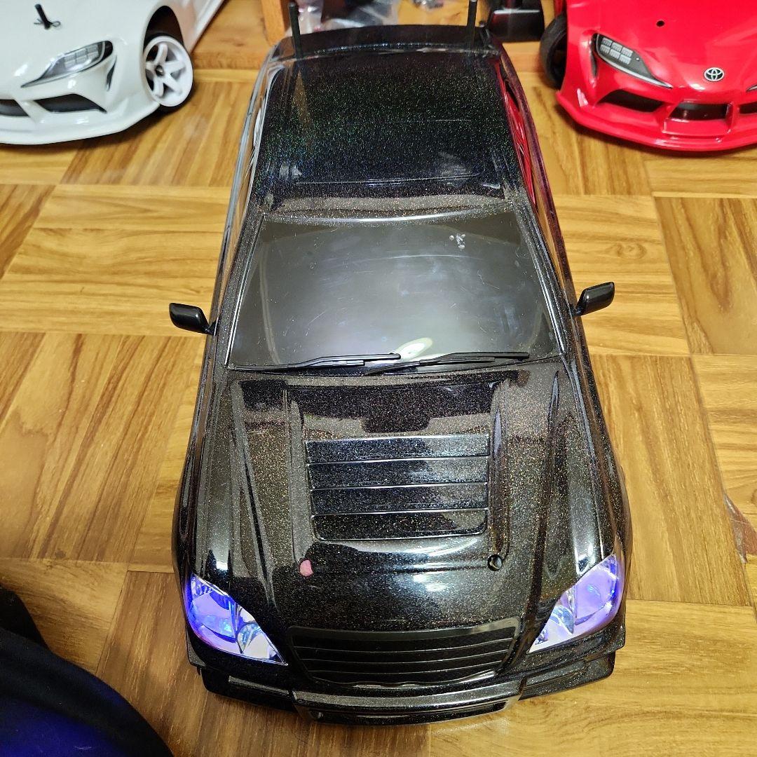 最終値下げ！10/1ラジコン。ドリラジ、TOYOTA、CROWNLEDライト付き