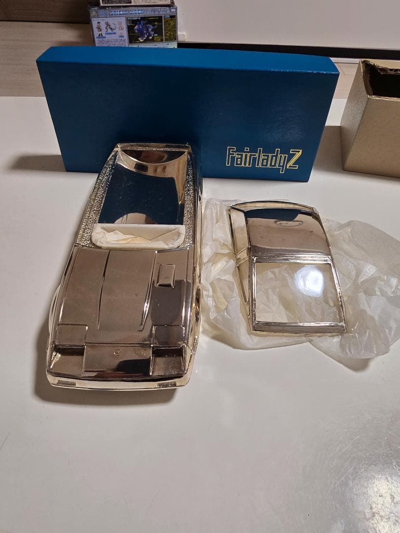 Fairlady Z ゴールド　日産/フェアレディZ/シガレットケース/小物入れ