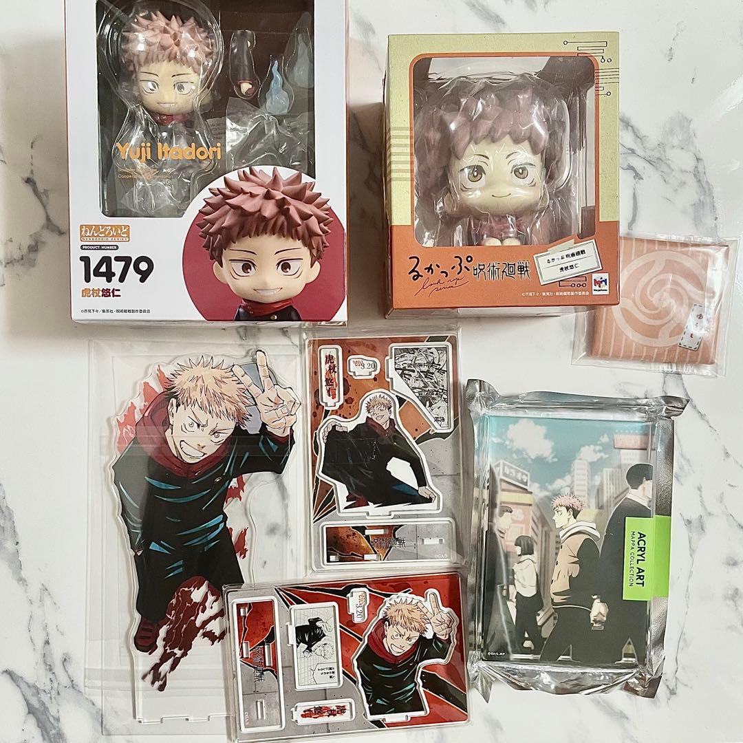 虎杖悠仁ねんどろいど るかっぷ megaアクリルスタンド アクリルアート 誕生日