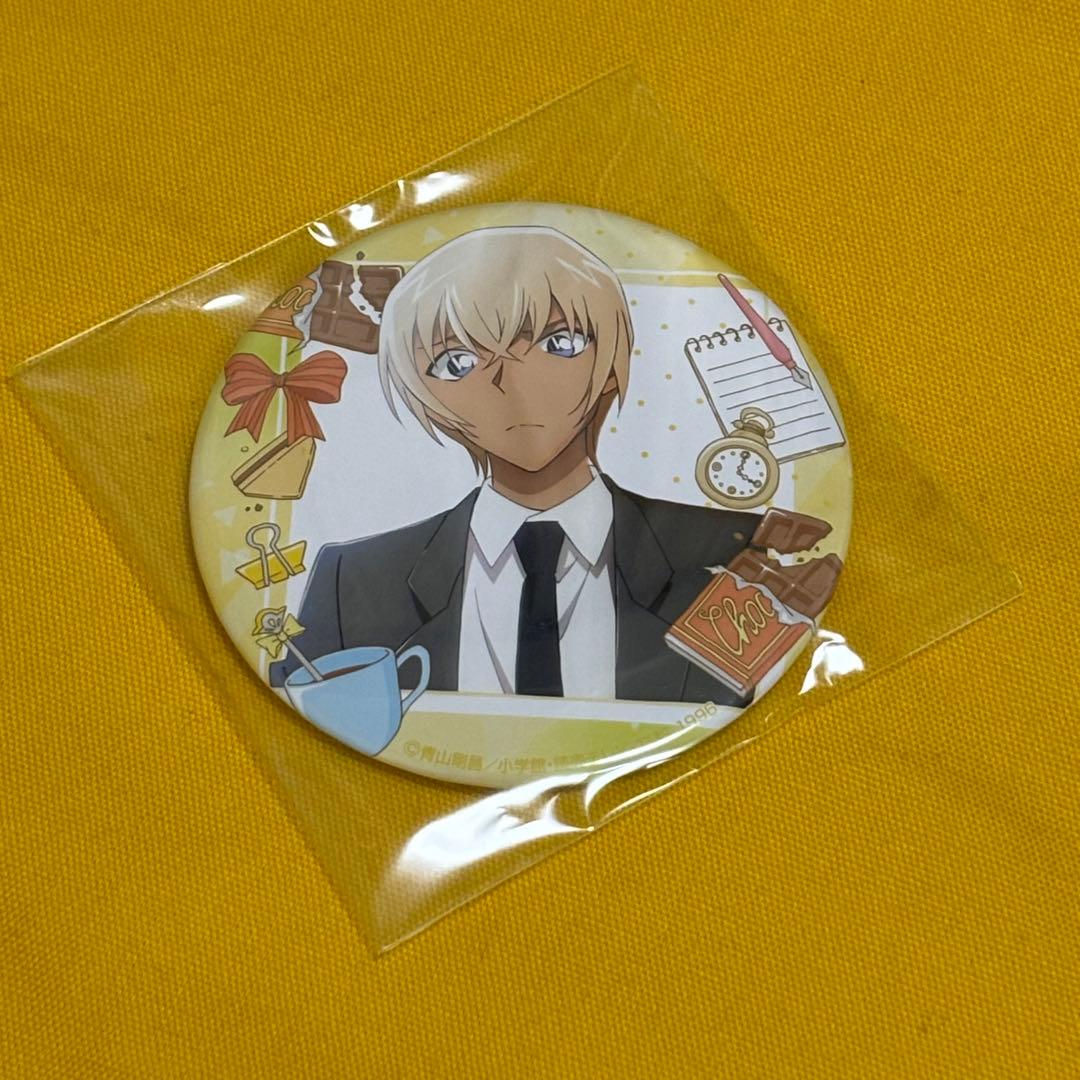 コナン　トムス 缶バッジ　レア　ブレイクタイム　安室透