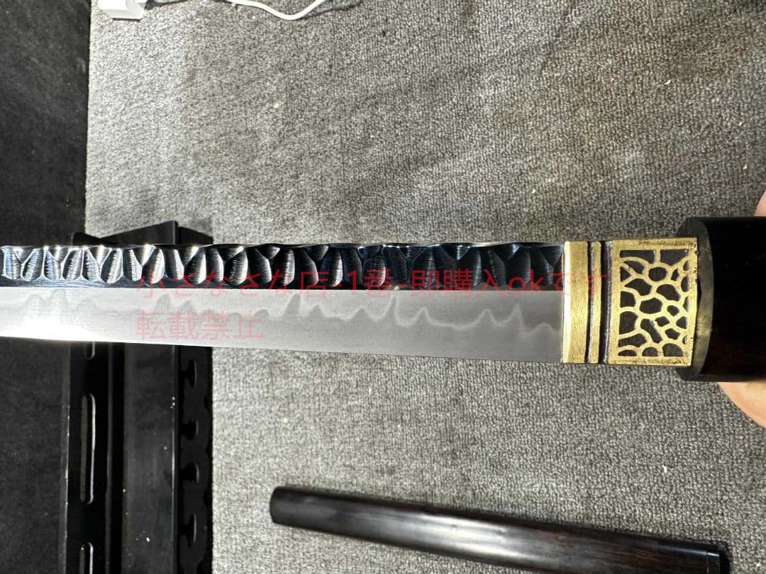 12寸素装石紋居合唐刀 武具 刀装具 日本刀 唐剣  模造刀·模擬刀  居合刀