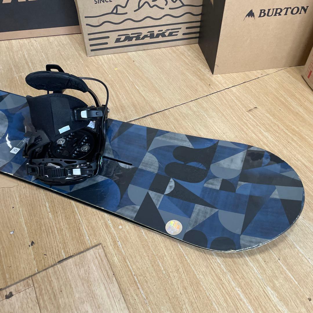 BURTON×FLOW　バートンスノーボードセット　フロー　バインディング付