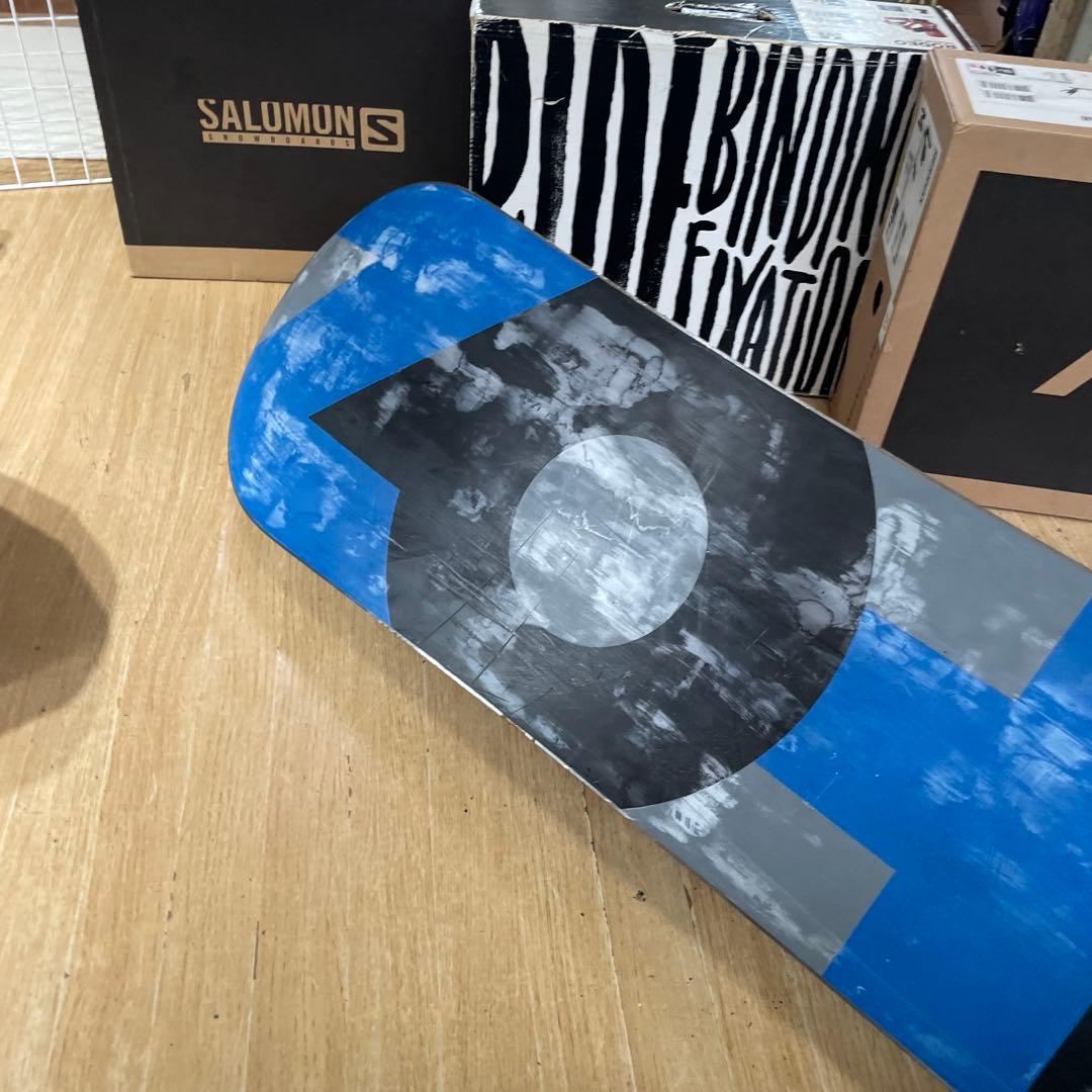 BURTON×FLOW　バートンスノーボードセット　フロー　バインディング付