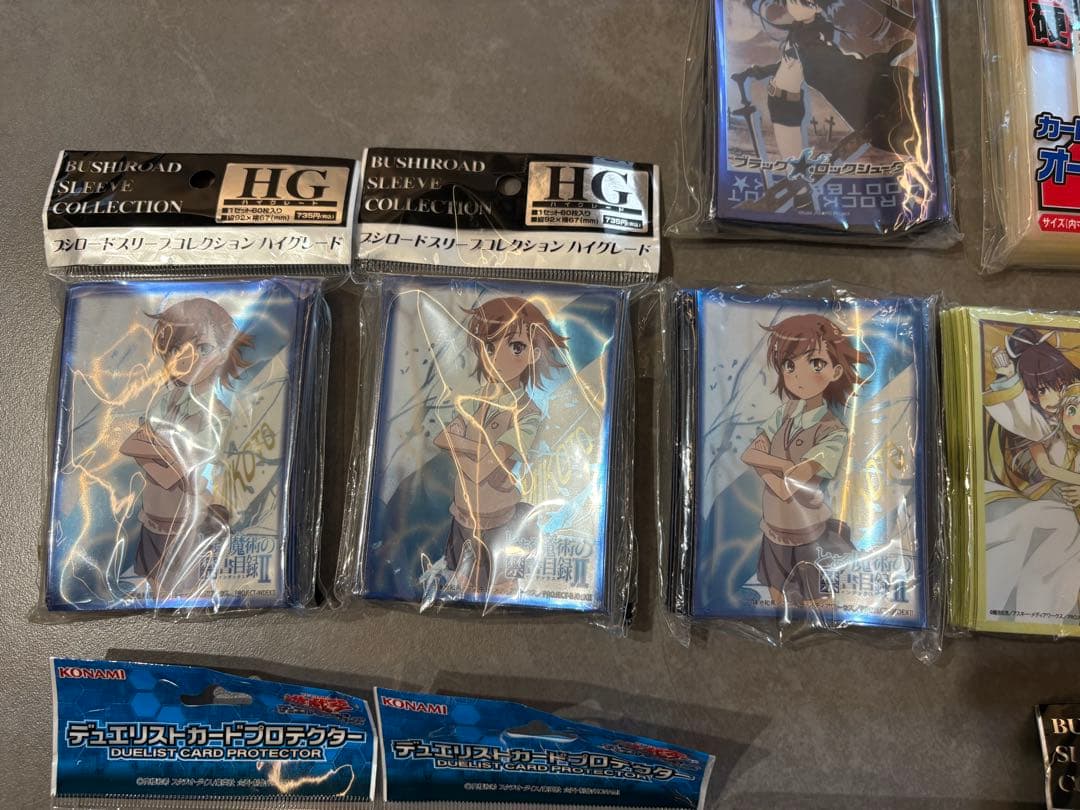 値下可【レアスリーブあり】遊戯王・キャラクタースリーブまとめ売り【冥闇】