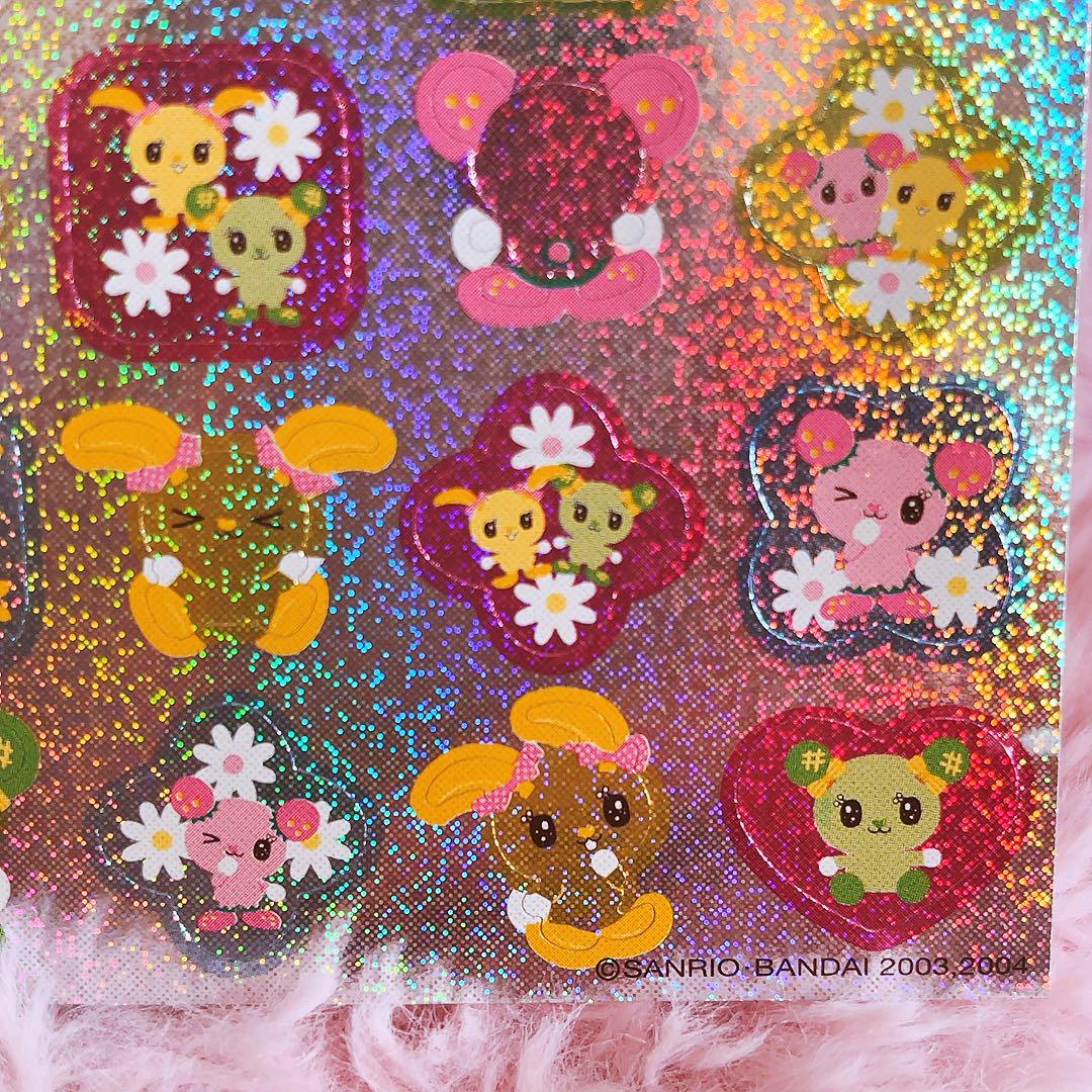 希少レア　ポップンベリー　ラメシール　2004年製　当時物　平成レトロ　サンリオ