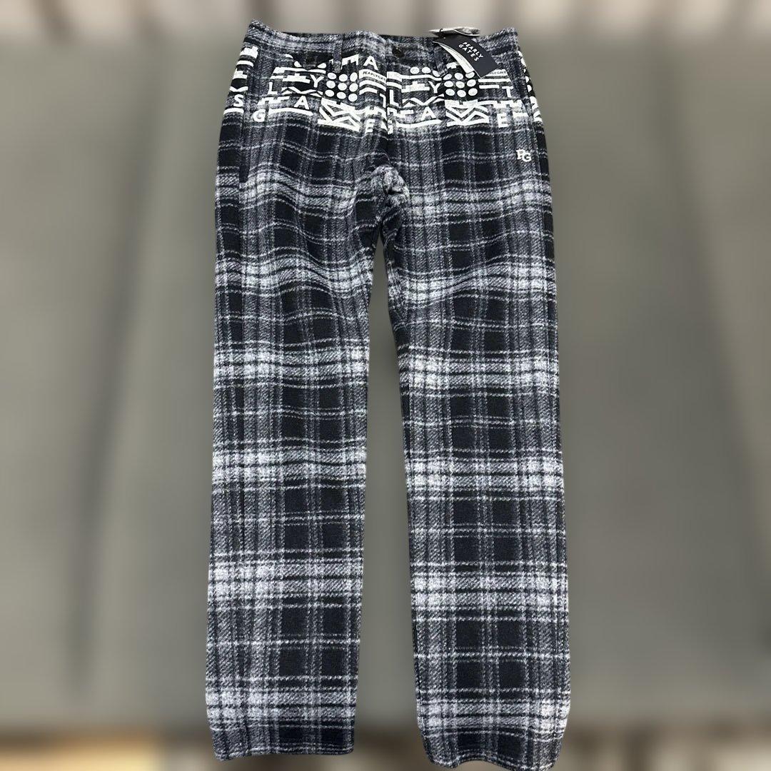 【PEARLY GATES】新品✨チェックジャガード パンツL