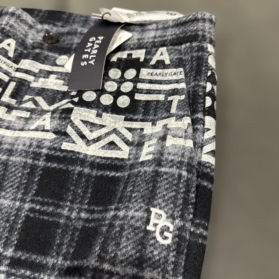 【PEARLY GATES】新品✨チェックジャガード パンツL