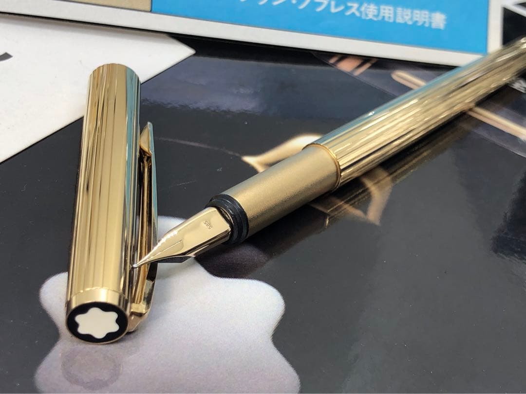 ⭐️モンブラン⭐️金運を呼ぶ黄金の世界中で支持の高いノブレス・モデルNo1147⭐️