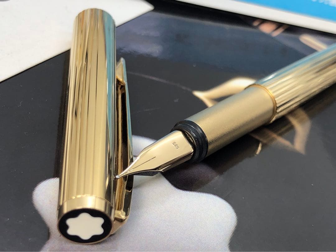 ⭐️モンブラン⭐️金運を呼ぶ黄金の世界中で支持の高いノブレス・モデルNo1147⭐️