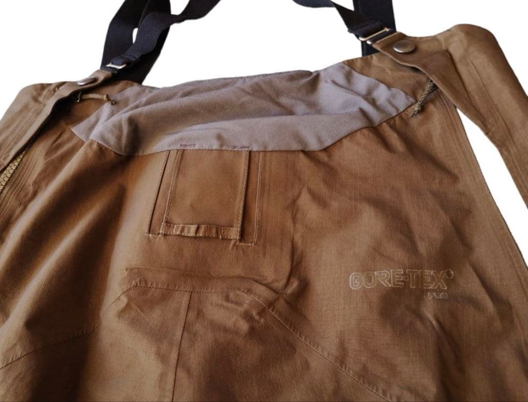 美品　Patagonia パタゴニア パウスレイヤー・ビブパンツ　ブラウン　XS