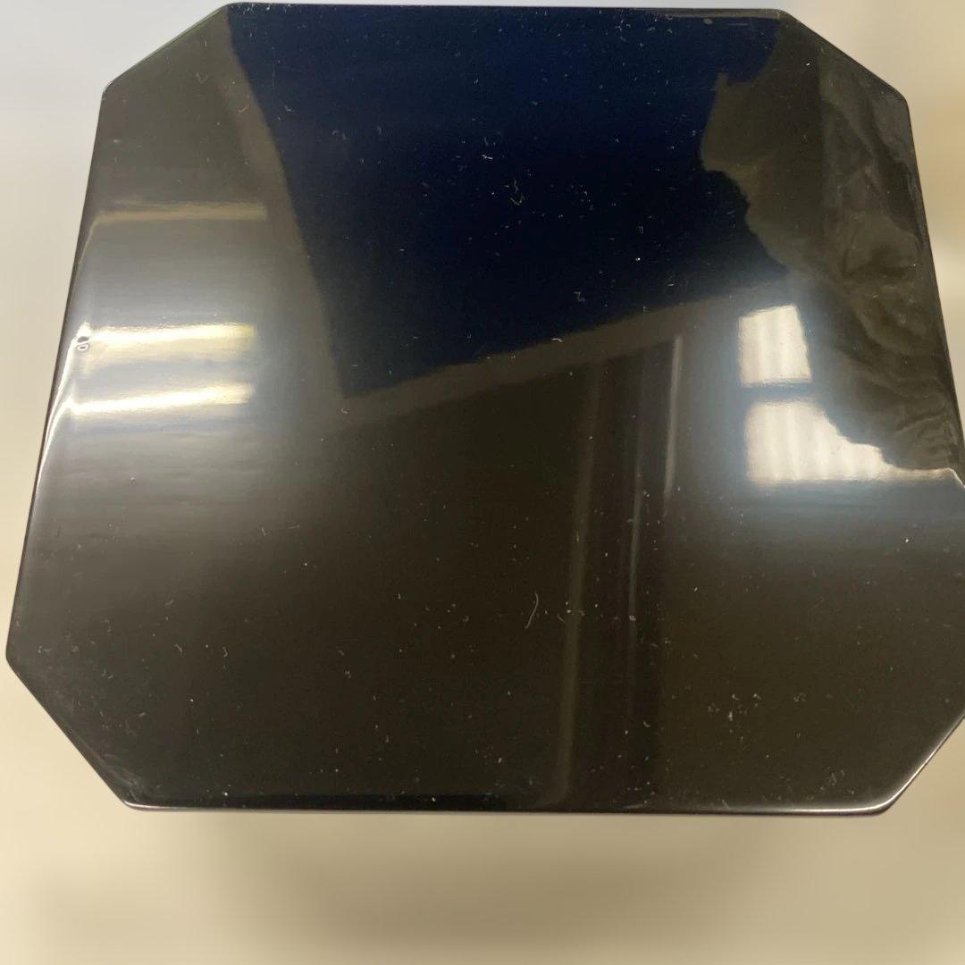 縁高　五重（客）真塗り利休型（輪島塗）