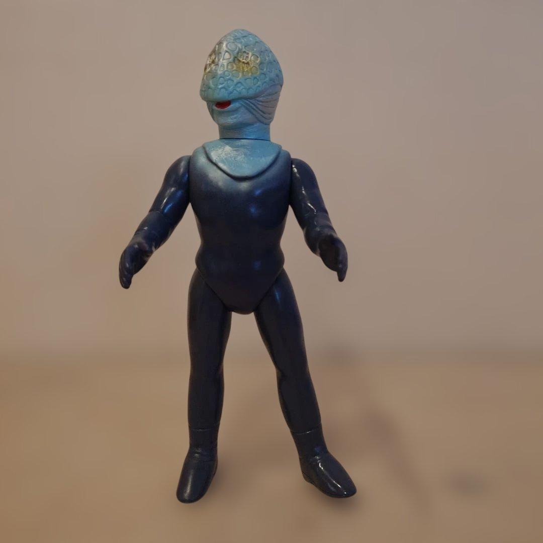 ペアモデル ノンマルト・ソフビフィギュア 美品 ウルトラセブン 箱なし