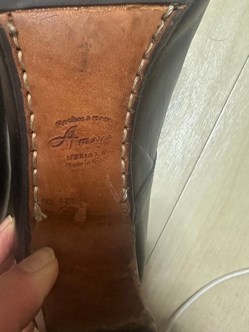 Amay アマジャ フラメンコシューズ　黒