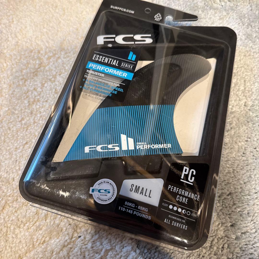 【ほぼ新品】FCS2 Performer フィンセットSmall トライ