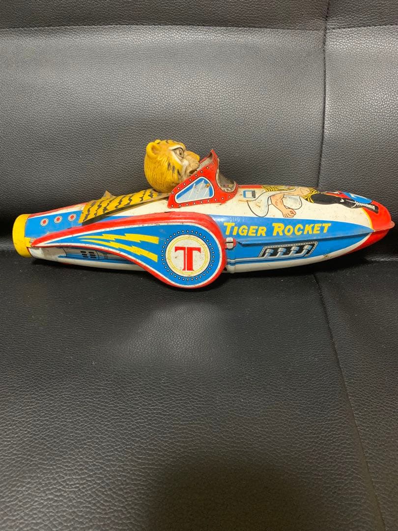 【激レア】増田屋　タイガー・マスク　ロケットTiger Rocket ブリキ製