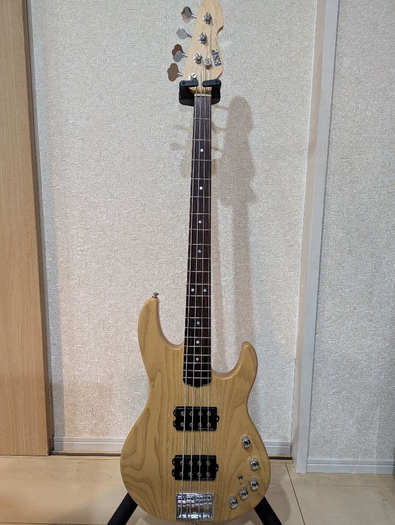 【良品】ESP AP-SL エレキベース 4弦 アッシュボディ ローズ指板