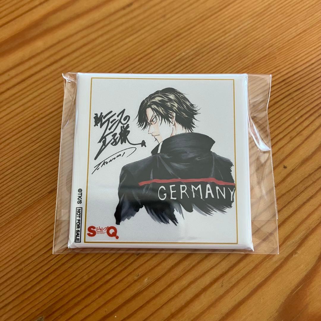 ジャンプSQ.定期購読者限定プレゼント抽選応募 新 テニスの王子様 角缶バッジ